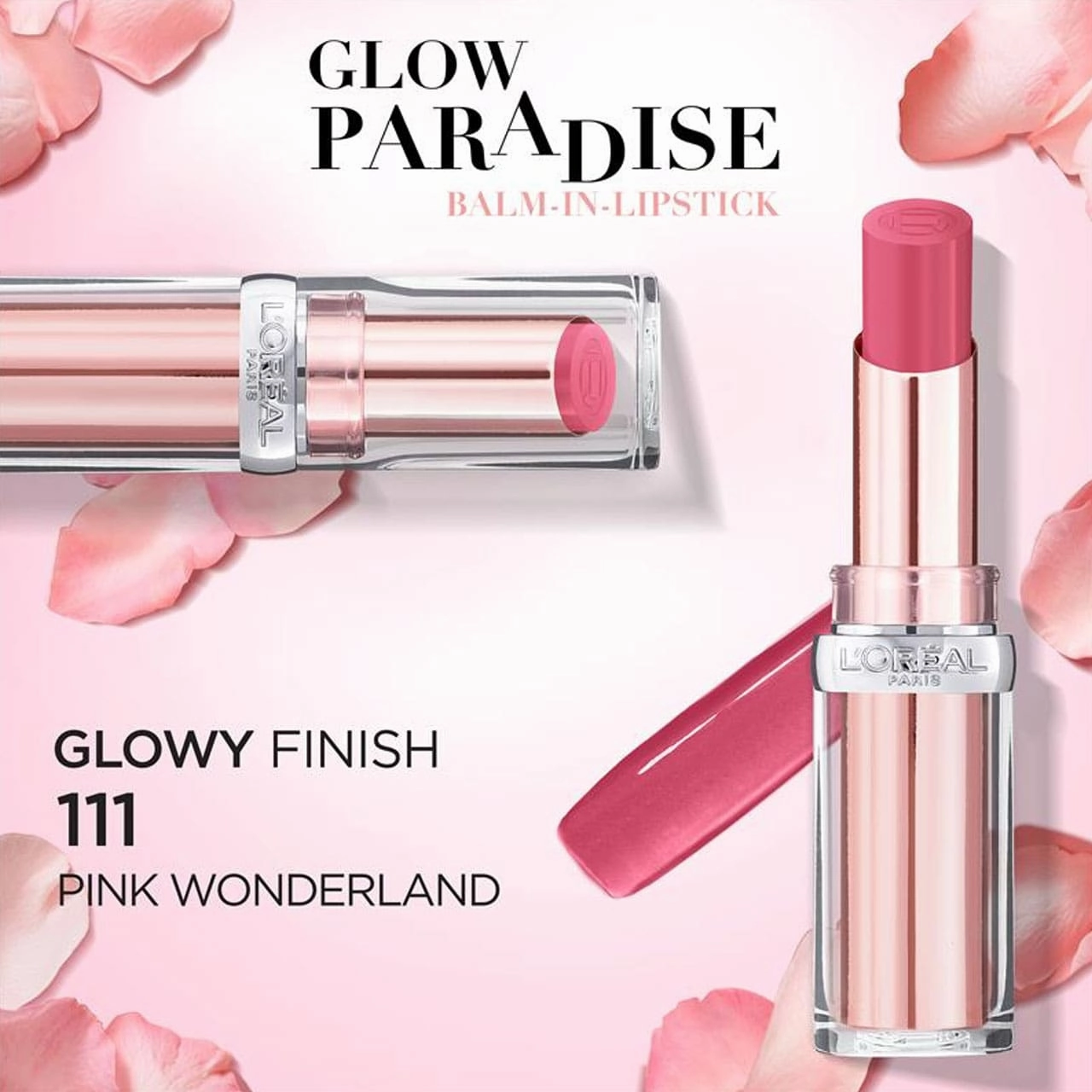 L’Oreal Paris Glow Paradise Balm-In-Lipstick 111 Pink Wonderland