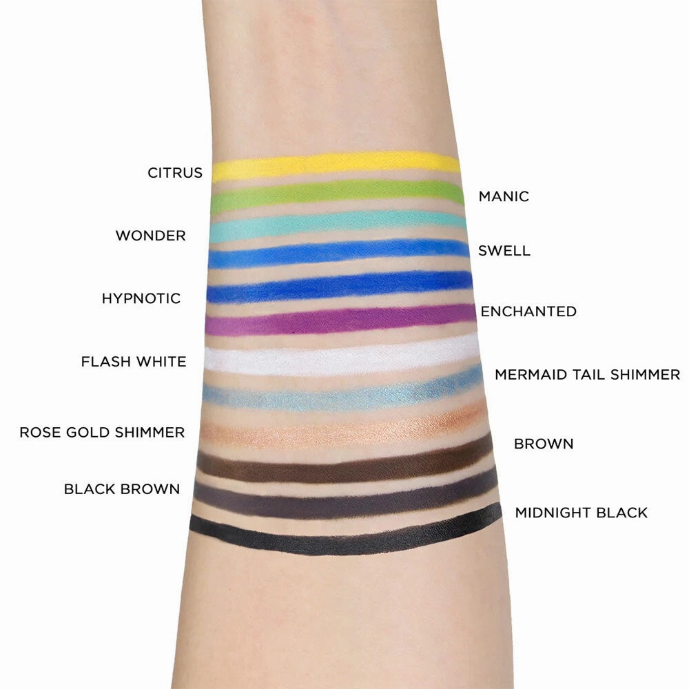 LA Colors Neon Gel Eyeliner Flash White