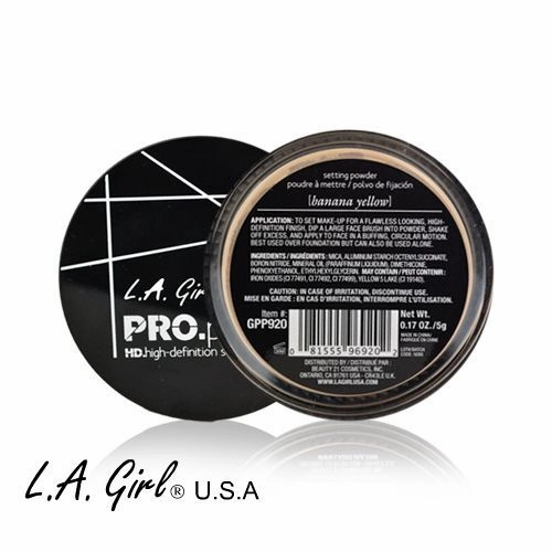 LA Girl Pro Setting Powder Banana Yellow 5g