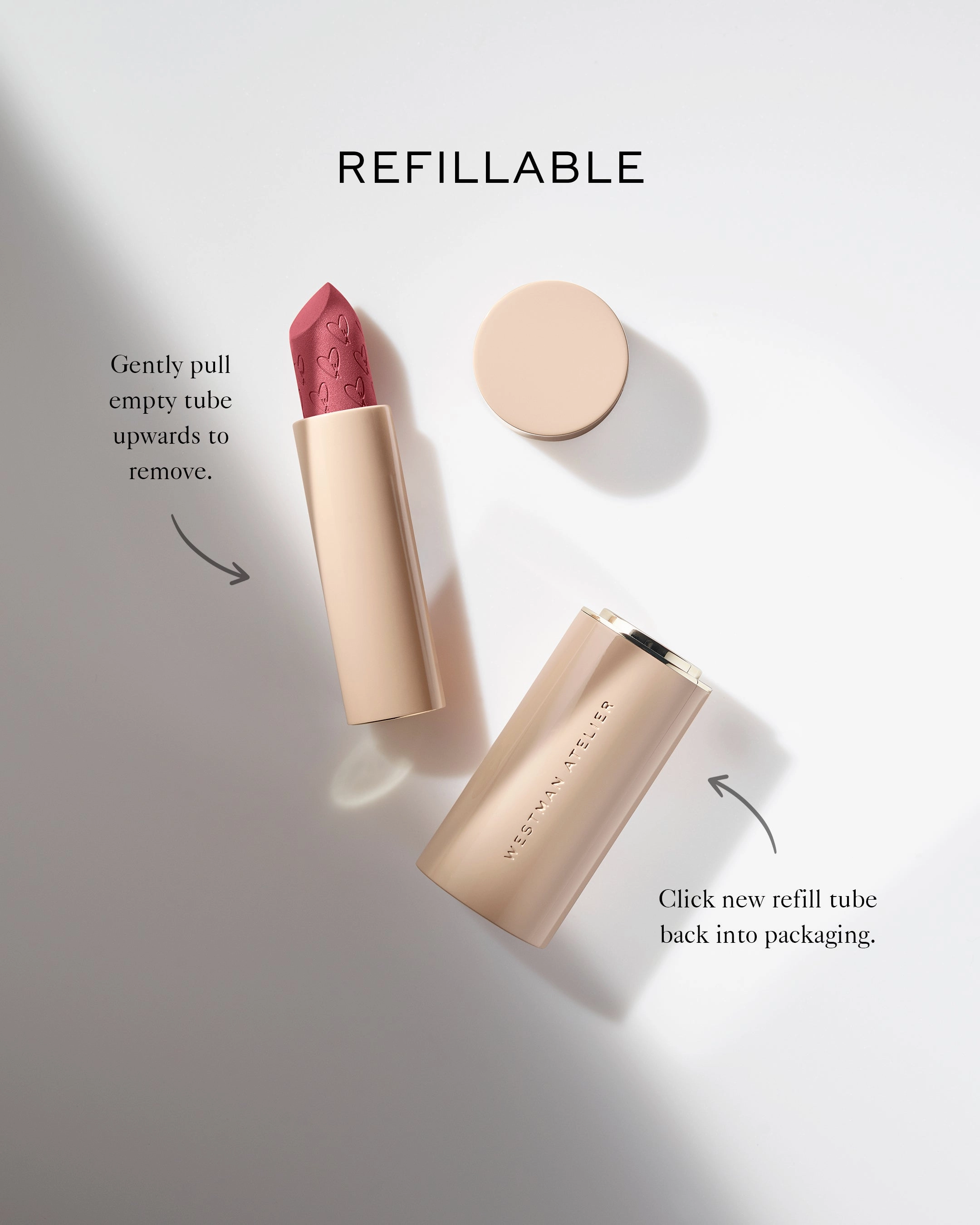 Lip Suede Matte Lipstick - Petal