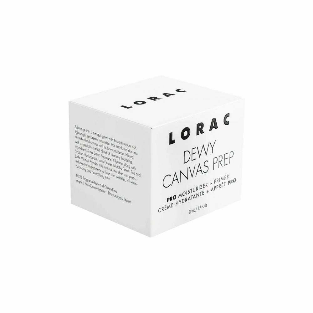 Lorac Dewy Canvas Prep Moisturizer   Primer 1.7oz