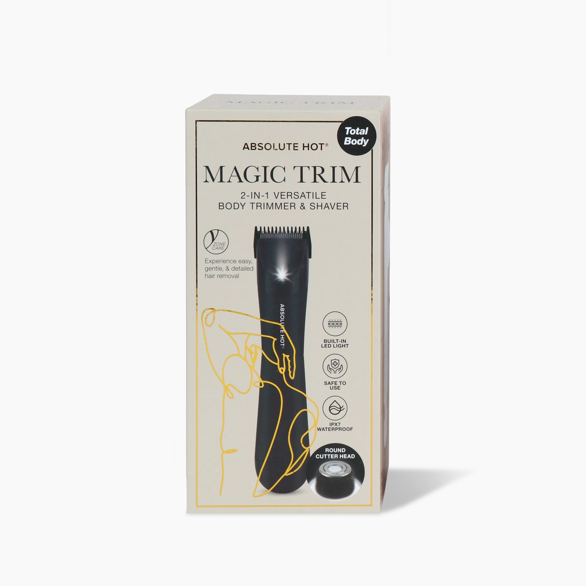 Magic Trim 2-In-1 Versatile Body Trimmer & Shaver