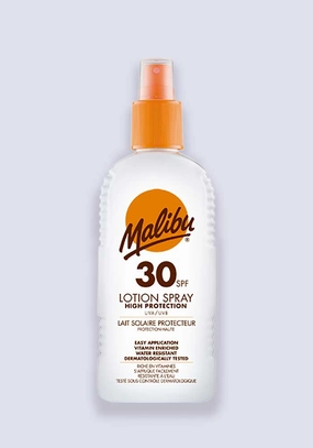 Malibu Sun Lotion Spray SPF 30 High Protection Water Resistant 200ml
