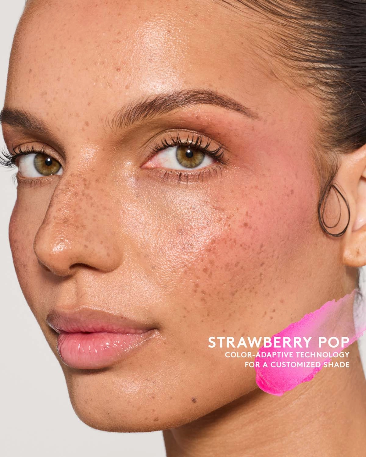 Match Stix Color Adaptive Cheek   Lip Stick — Strawberry Pop