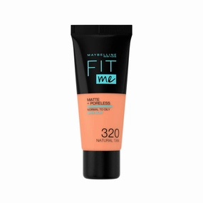 Maybelline Fit Me Matte Poreless Foundation Normal Oily 320 Natural Tan 30ml