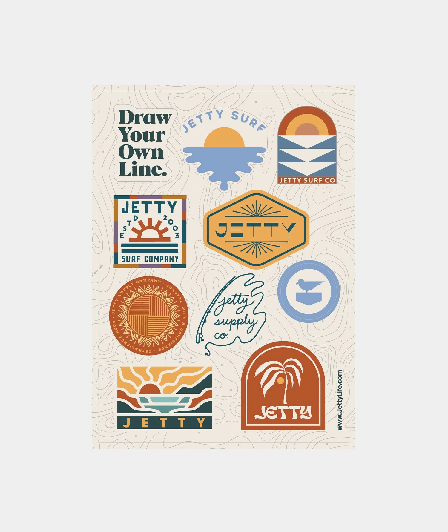 Midsummer Sticker Sheet - Assorted