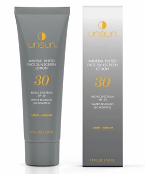 Mineral Tinted Face Sunscreen SPF 30 (Light/Med)