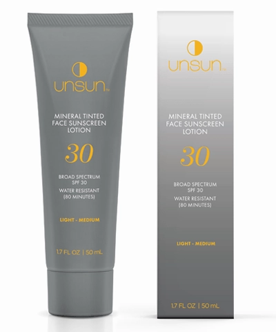 Mineral Tinted Face Sunscreen SPF 30 (Light/Med)