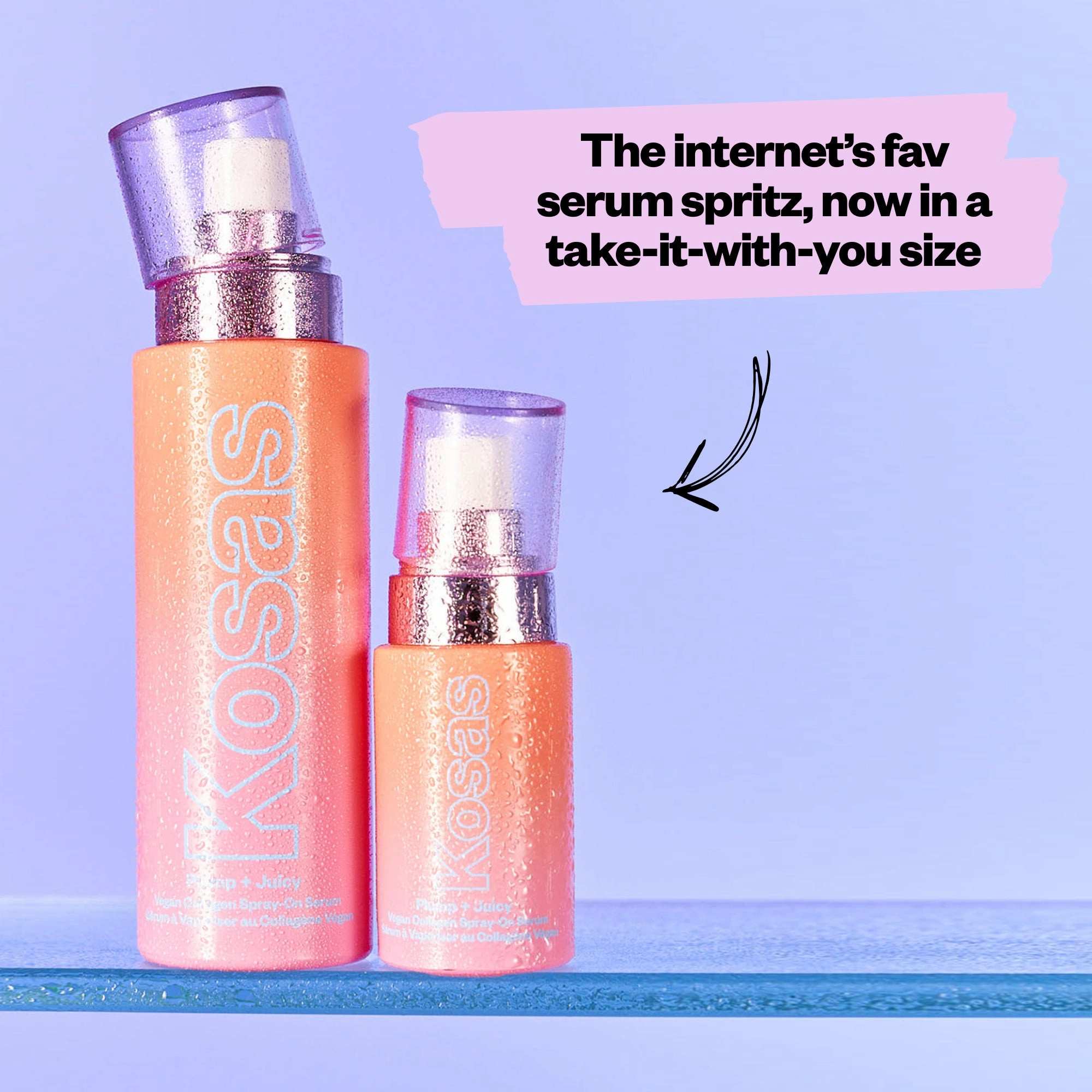 Mini Plump   Juicy Vegan Collagen Spray-On Serum