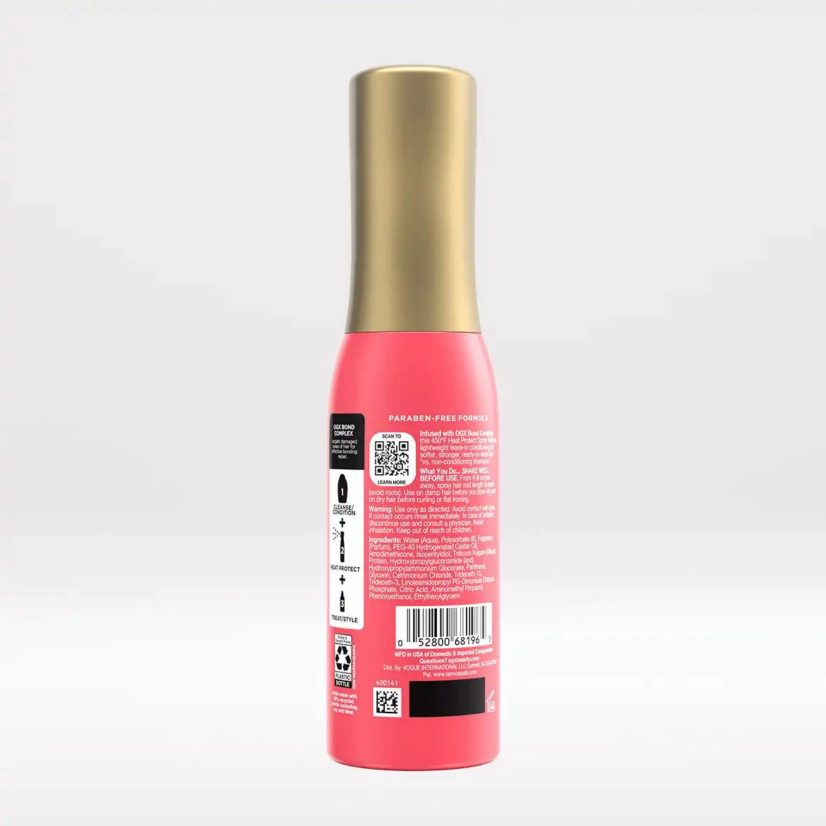 OGX Bond Protein Repair 450°F Heat Protect Spray - 6.5 oz