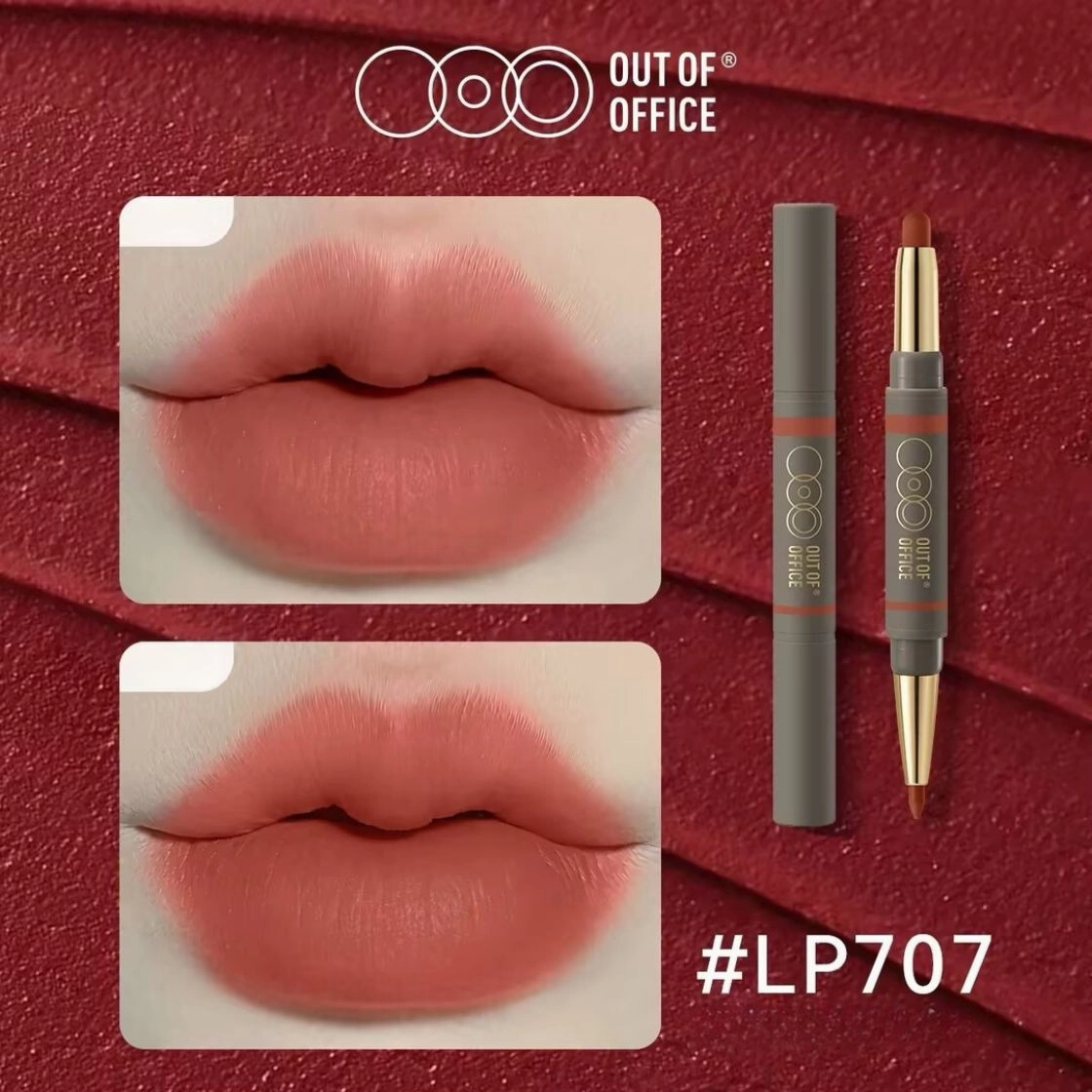 OUT-OF-OFFICE Dual-Ended Lip Sculpting Pen