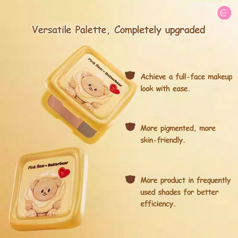 Pink Bear Butterbear Gift Set
