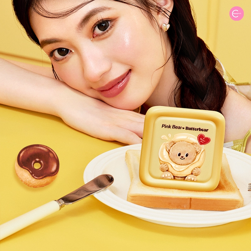 Pink Bear Butterbear Gift Set