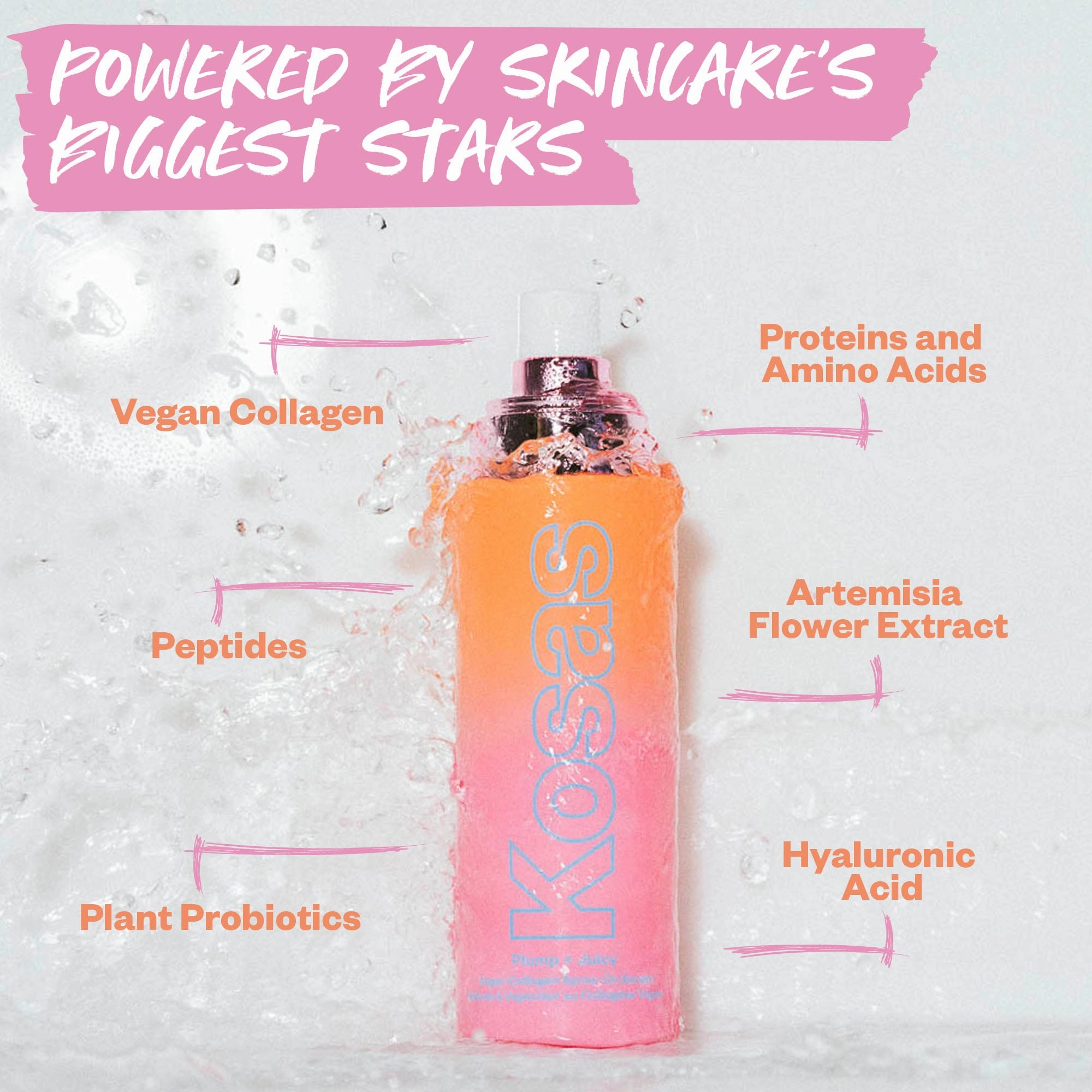 Plump   Juicy Vegan Collagen Spray-On Serum