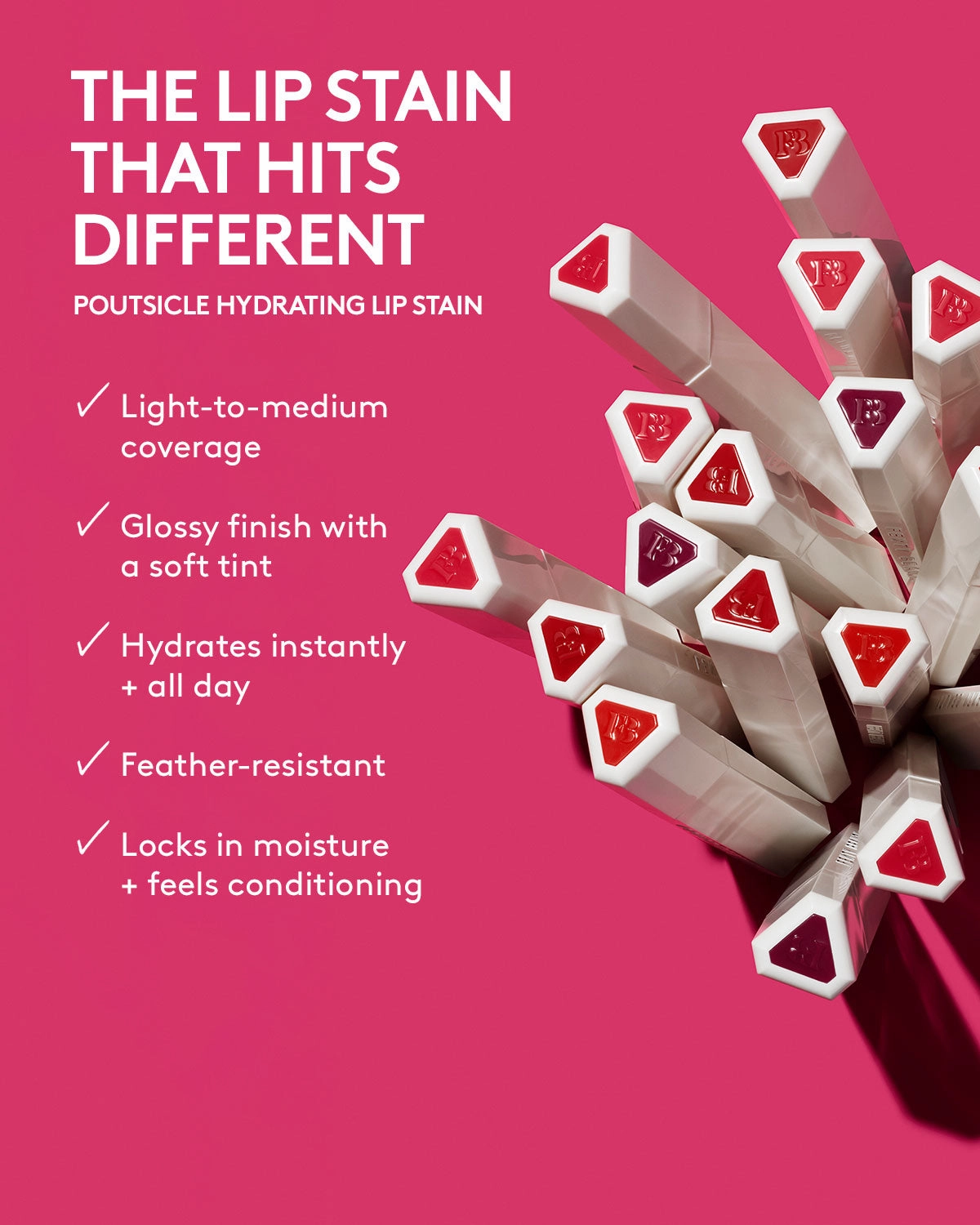 Poutsicle Hydrating Lip Stain — Berry Banger