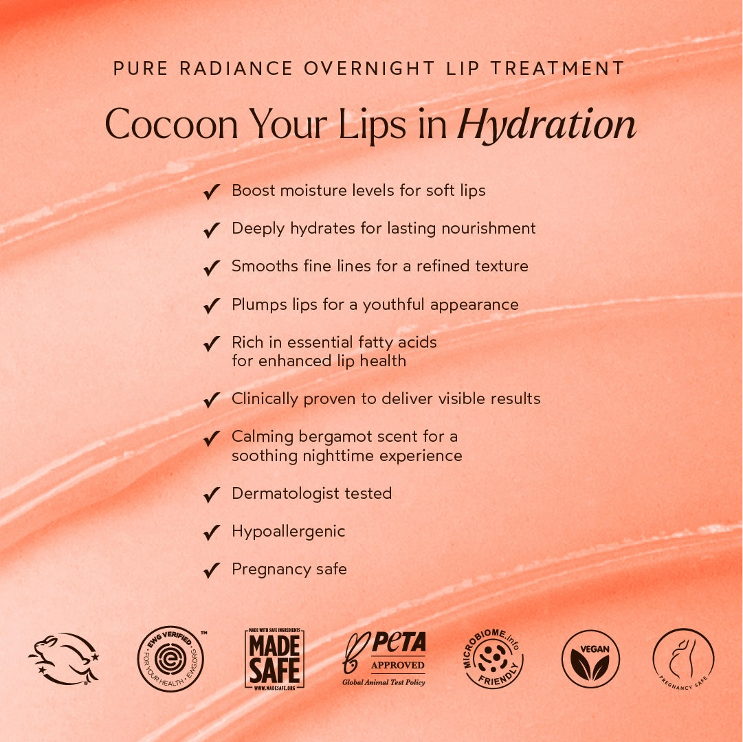 Pure Radiance Overnight Lip Treatment
