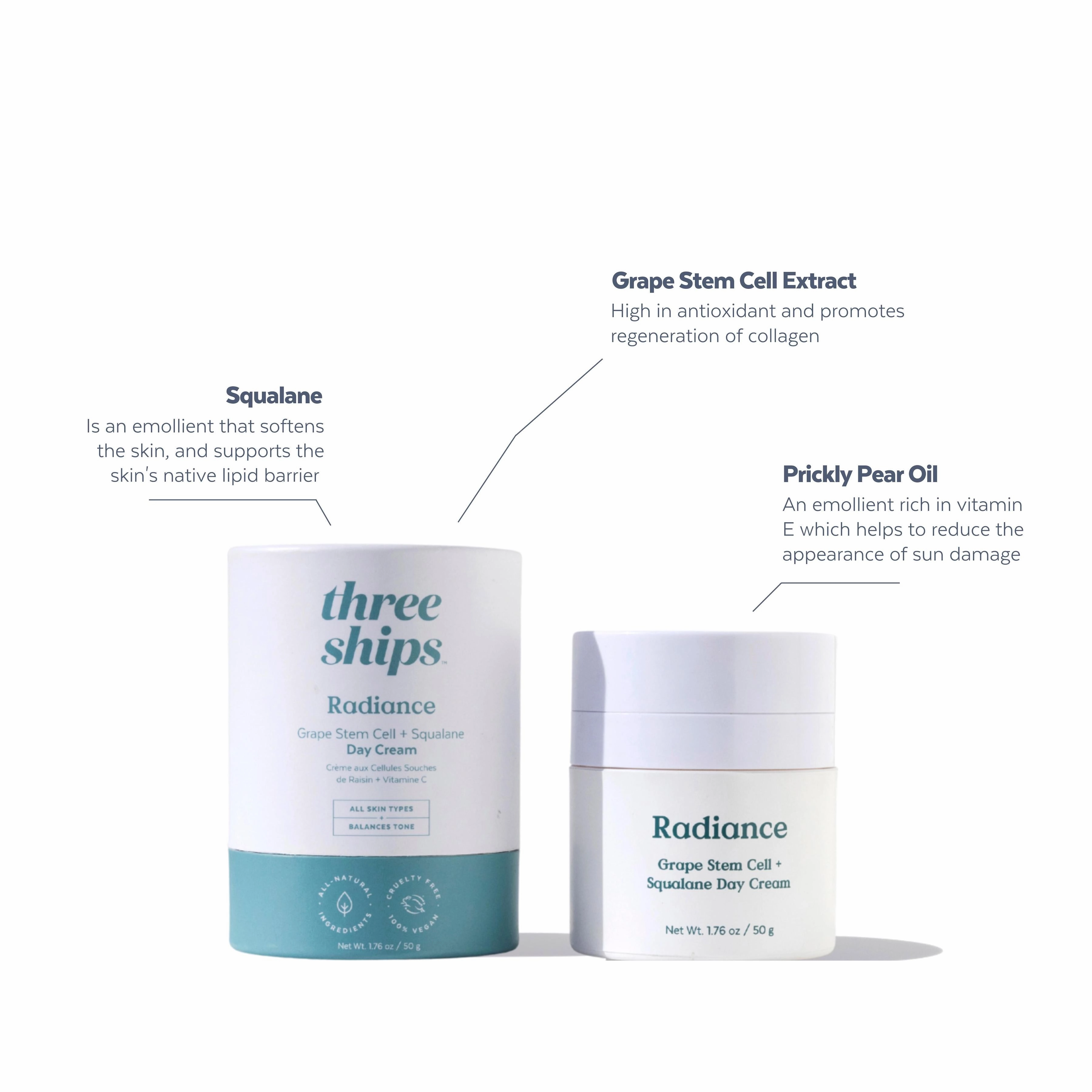 Radiance Grape Stem Cell   Squalane Day Cream