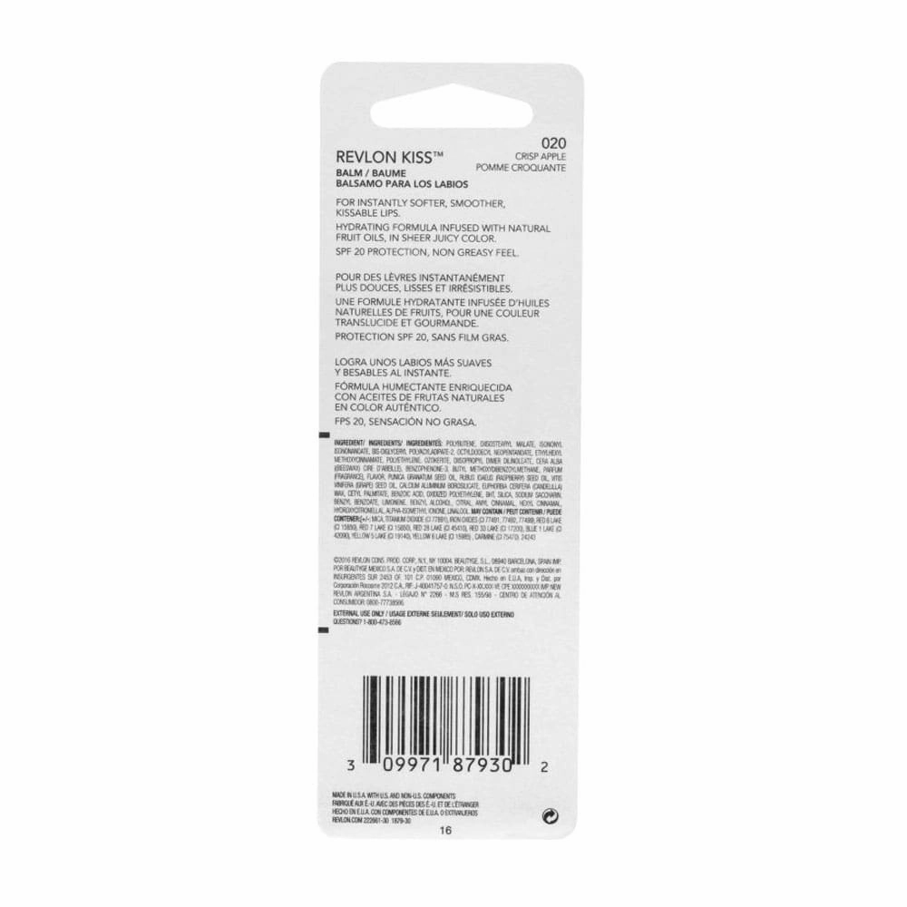 Revlon Kiss Balm SPF20 020 Crisp Apple