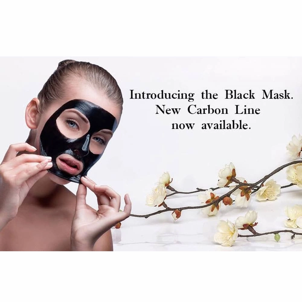 Revuele Charcoal Black Mask Facial Peel Off Mask With Activated Carbon 80ml