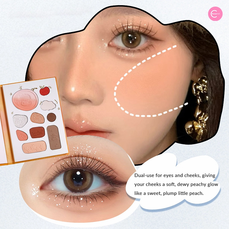 SANFU MYY Little Lamb Baudelaire Series 10-Color Eyeshadow Palette