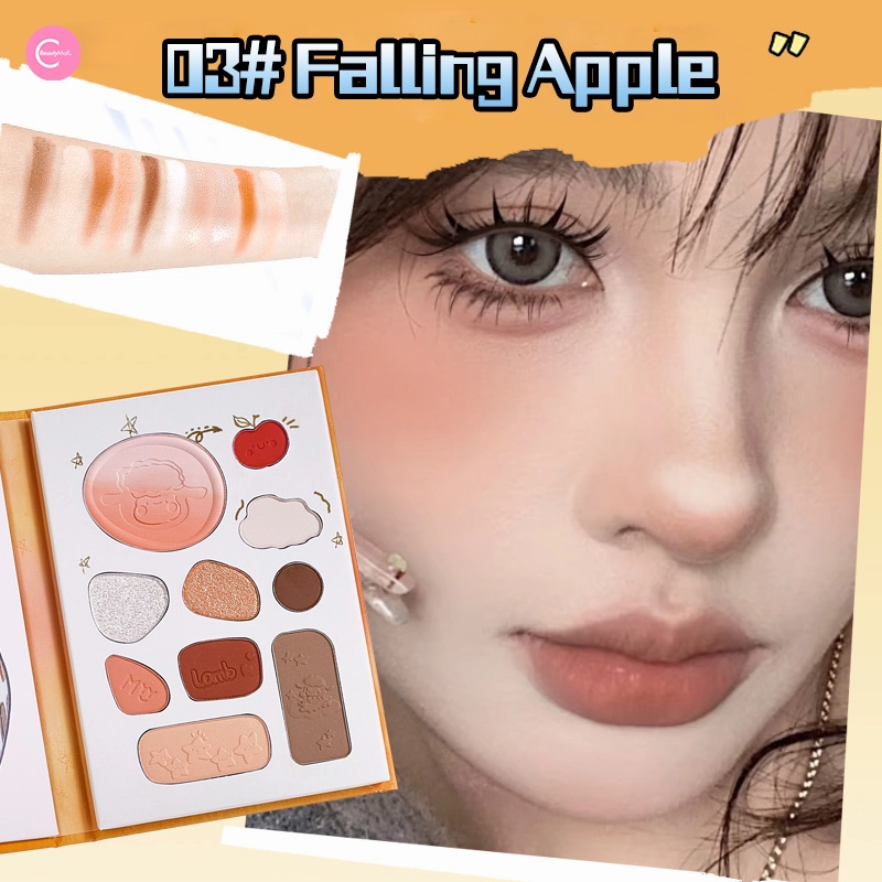 SANFU MYY Little Lamb Baudelaire Series 10-Color Eyeshadow Palette