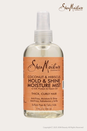 SHEA MOISTURE COCONUT & HIBISCUS HOLD & SHINE MOISTURE MIST 8oz