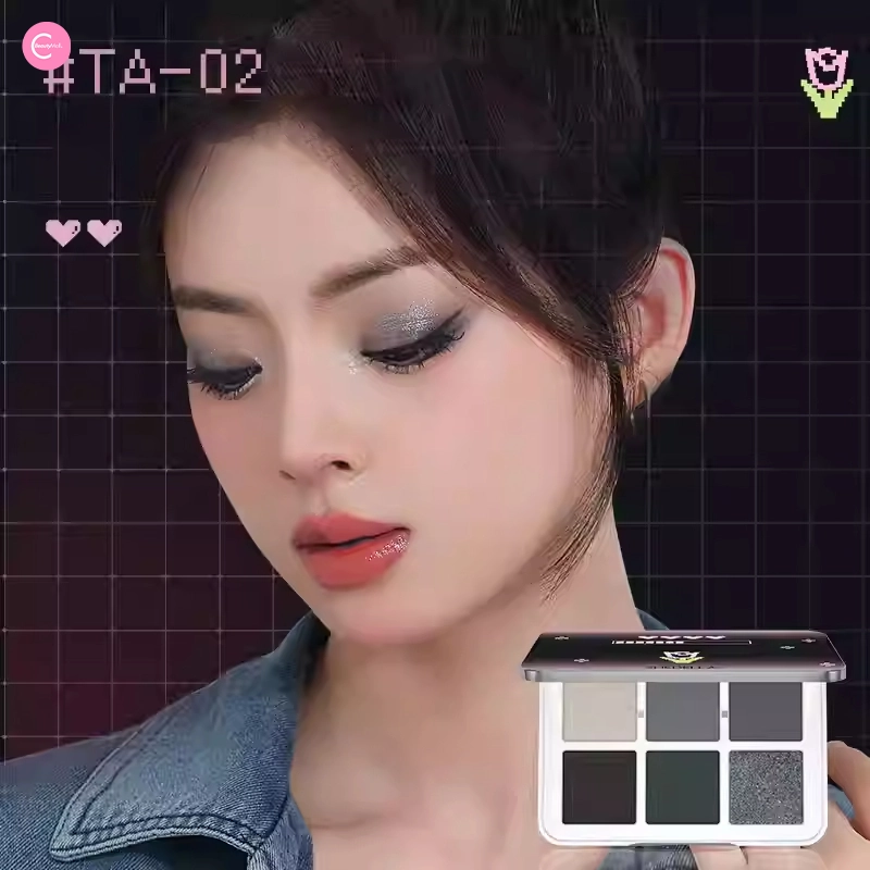 SHEDELLA Bouquet of Romance Six-Color Eyeshadow Palette