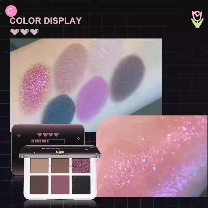 SHEDELLA Bouquet of Romance Six-Color Eyeshadow Palette