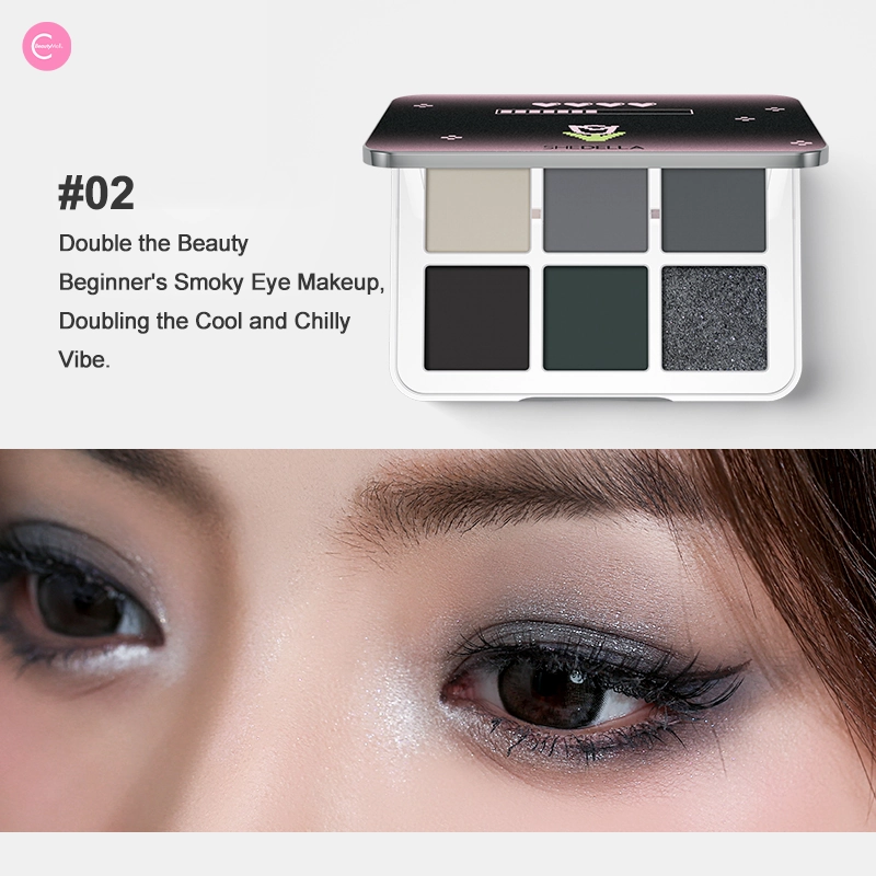 SHEDELLA Bouquet of Romance Six-Color Eyeshadow Palette