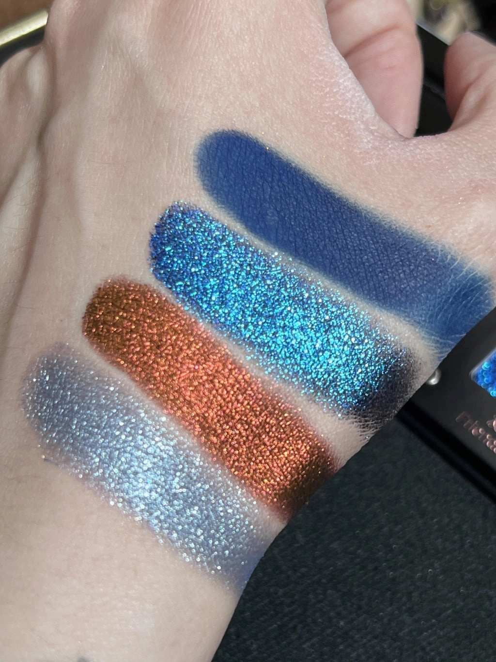 Shellwe Makeup Octopus Escape Dream Matte-Satin Shimmer Chameleon Quad Eyeshadow Palette