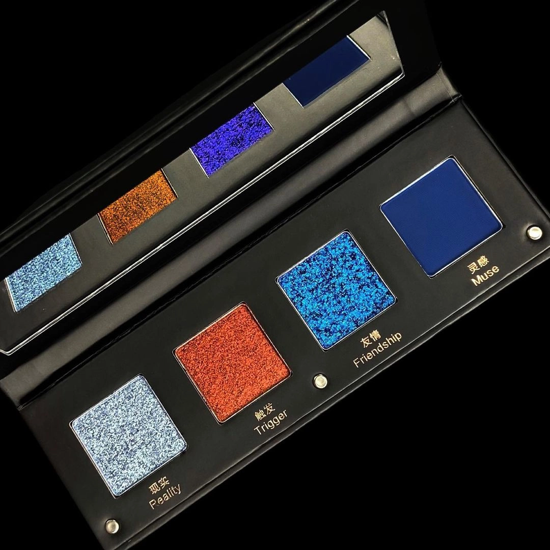 Shellwe Makeup Octopus Escape Dream Matte-Satin Shimmer Chameleon Quad Eyeshadow Palette