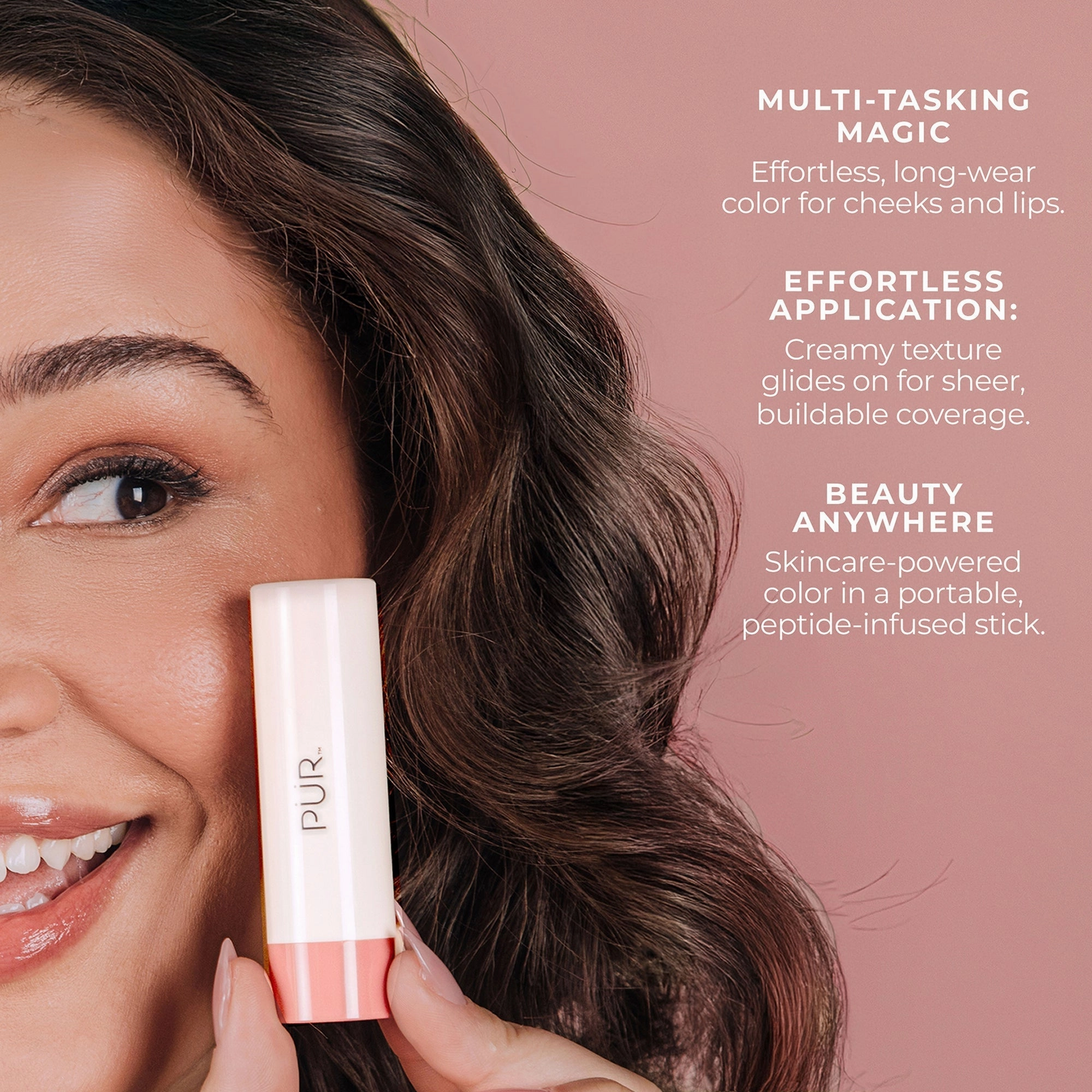 Silky Tint Creamy Multitasking Stick with Peptides