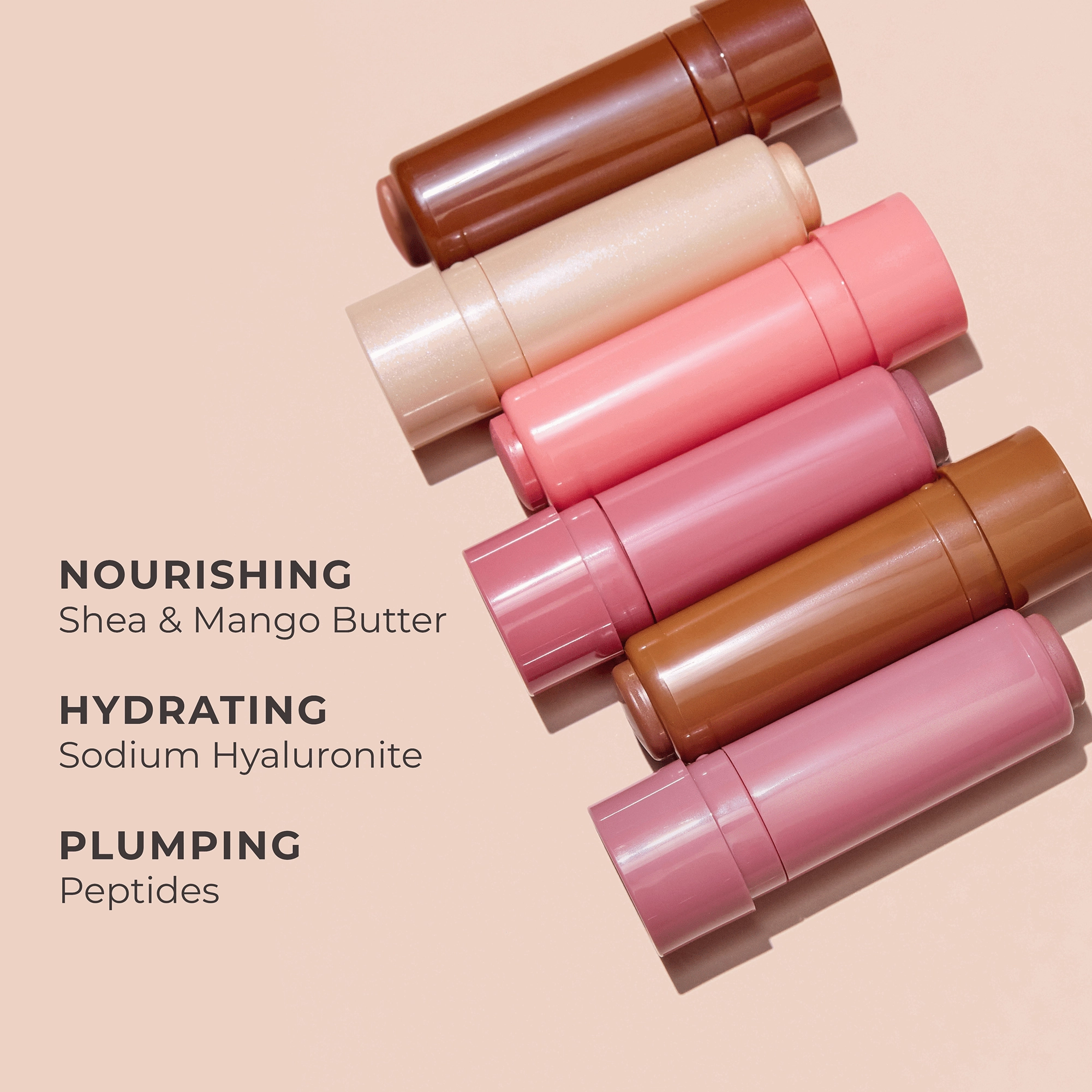 Silky Tint Creamy Multitasking Stick with Peptides