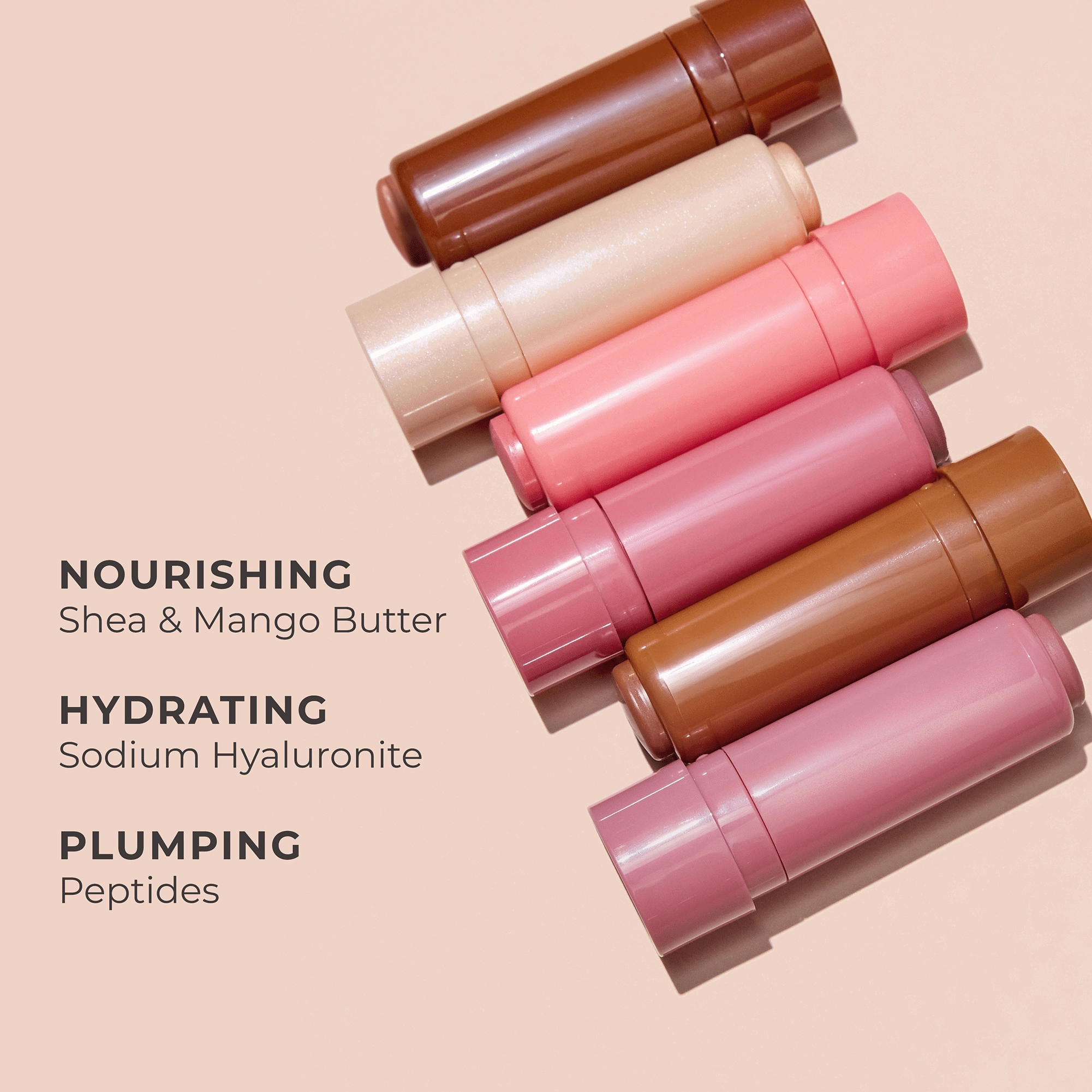 Silky Tint Creamy Multitasking Stick with Peptides