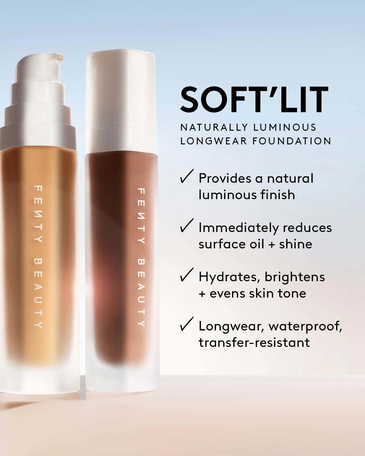 Soft'lit Naturally Luminous Longwear Foundation — 230