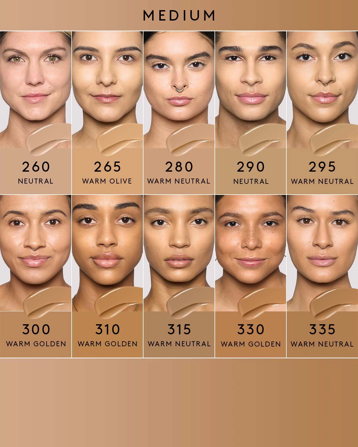 Soft'lit Naturally Luminous Longwear Foundation — 290