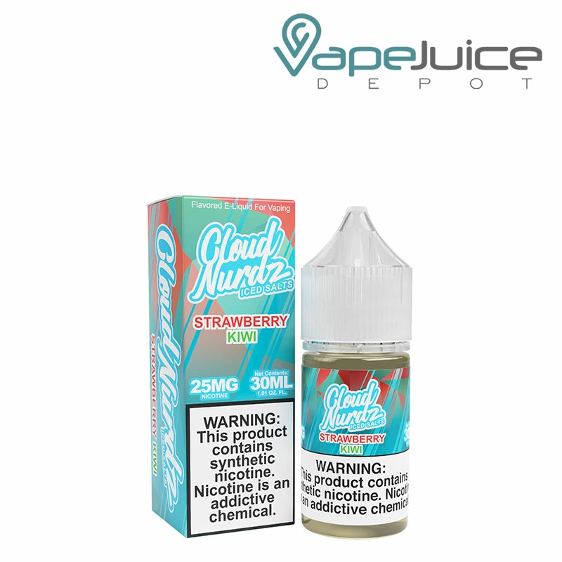Strawberry Kiwi Iced TFN Salts Cloud Nurdz 30ml