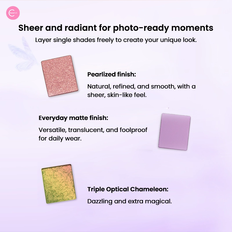 SUET NEI Purple Rose Series Eyeshadow