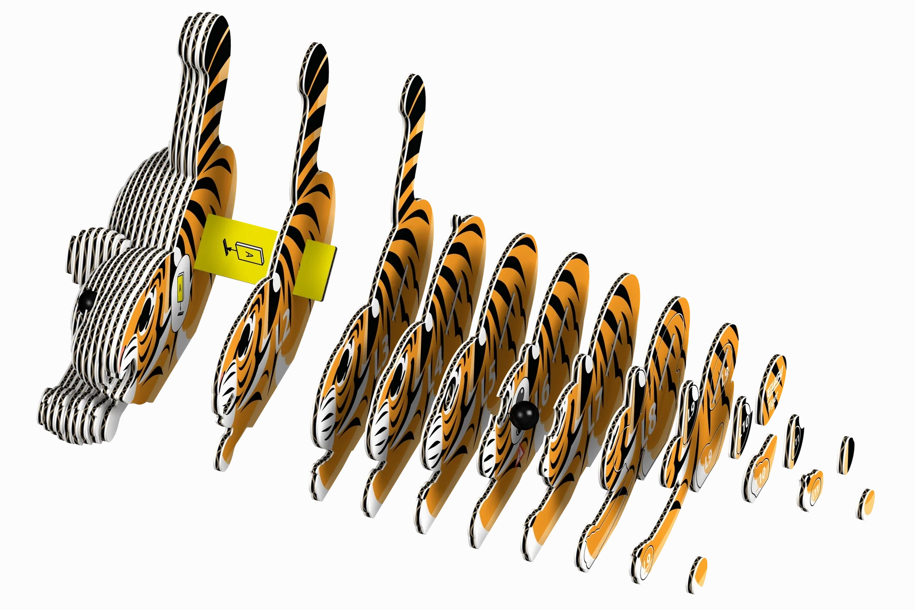 Tiger 3D Puzzle