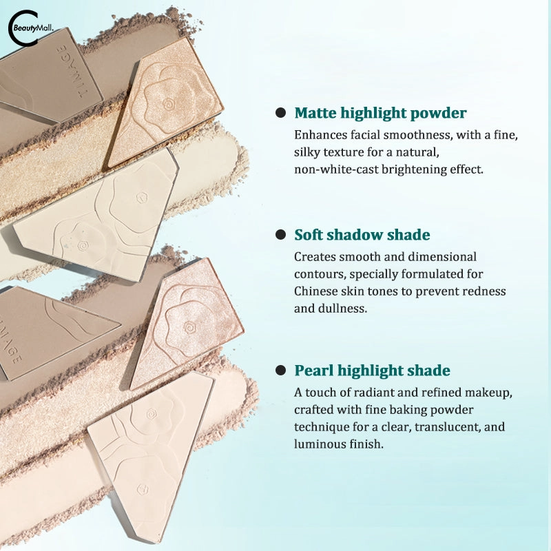 TIMAGE 3 Color Cream Contour Concealer Palette