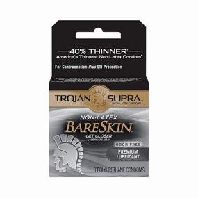 Trojan Supra Bareskin Polyurethane Condom
