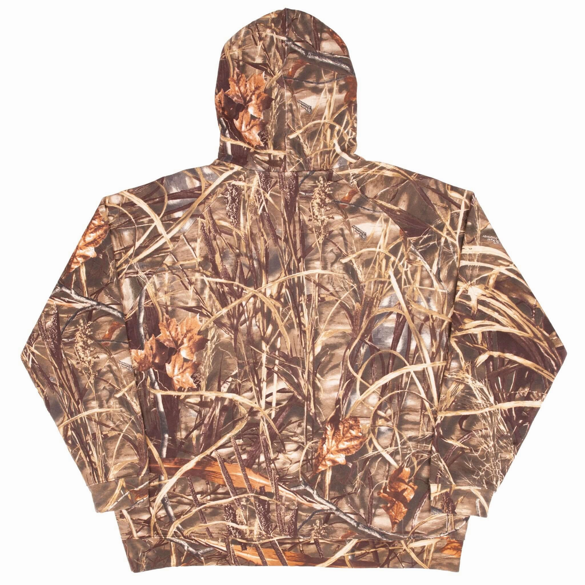 VINTAGE HUNTING REALTREE ADVANTAGE MAX 4 HD CAMO HOODIE SWEATSHIRT SIZE 2XL